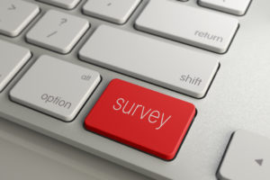 Internet survey button on keyboard