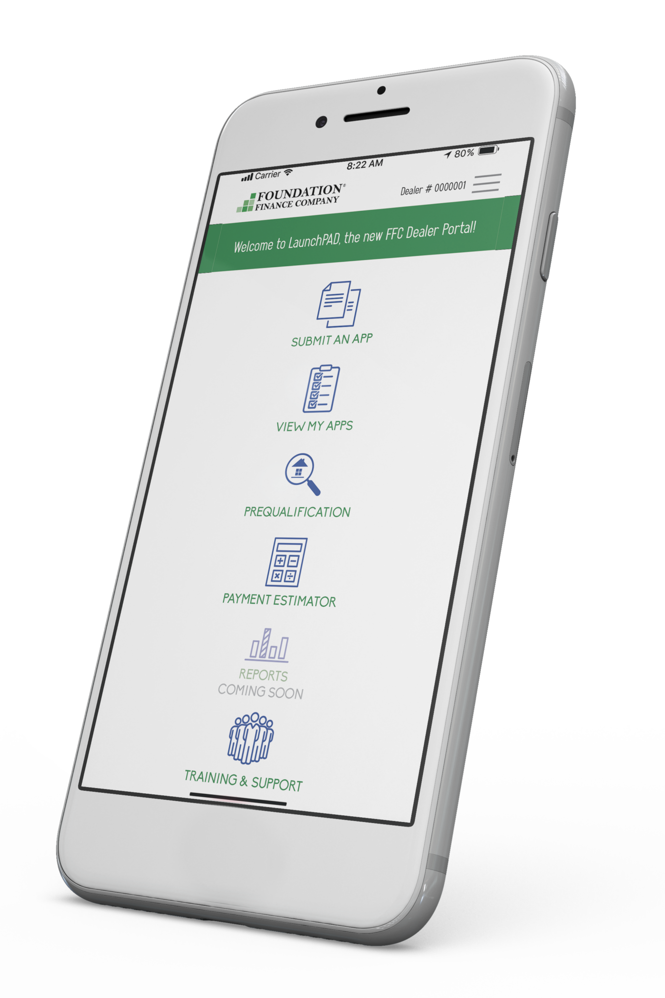 New Dealer Portal Foundation Finance Company